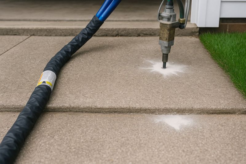 Concrete Mudjacking in West Des Moines, IA