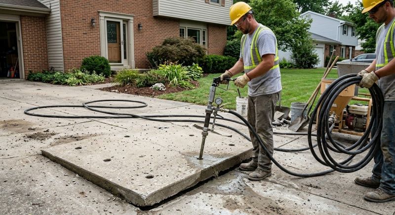 Concrete Poly Jacking in Denver, CO
