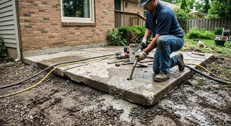 Patio Leveling in Denver, CO
