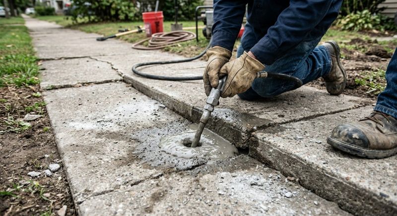 Sidewalk Raising in Denver, CO