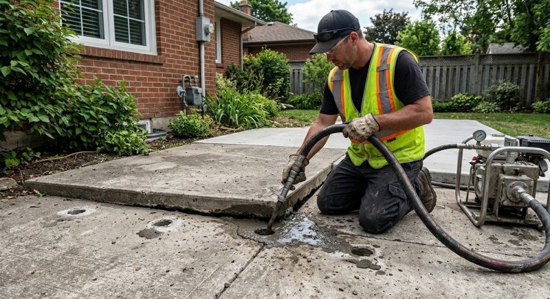 Sunken Patio Repair in Miami Dade County, FL